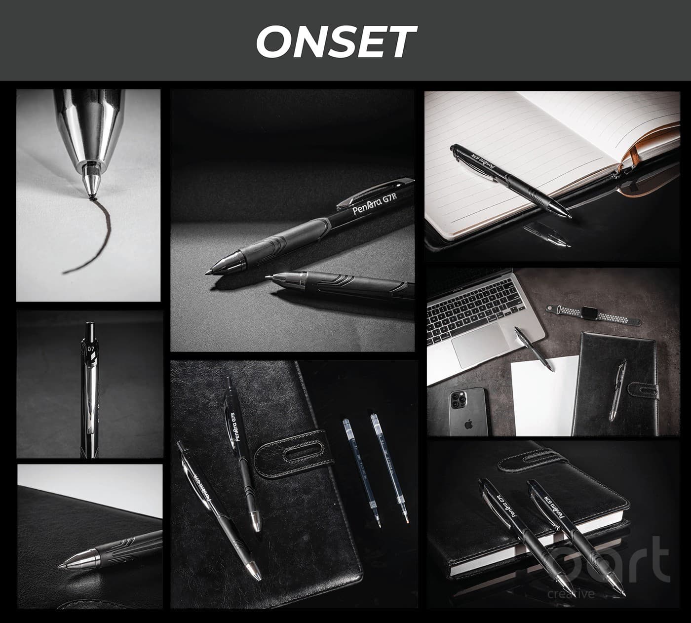 Thien Long — Stationery & office Amazon Listing Design, Product Photography